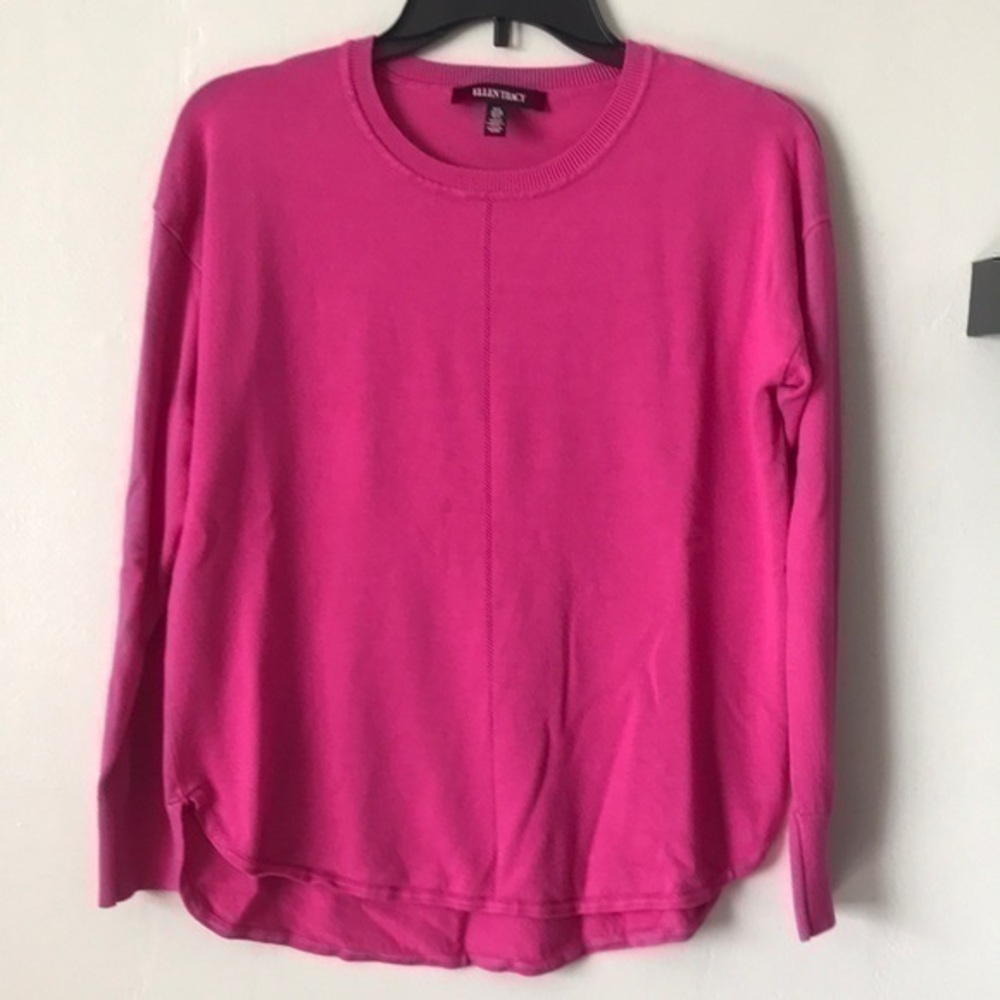 Ellen Tracy women's  sweater pink size Small. Used